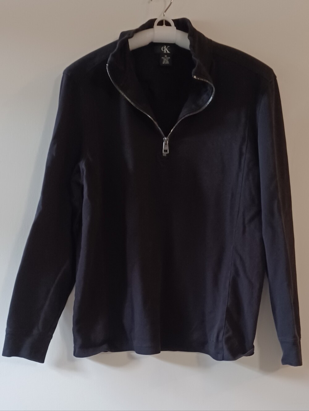 Calvin Klein Long Sleeve Black Zip Up